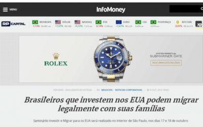 Visto EB5 George Cunha InfoMoney